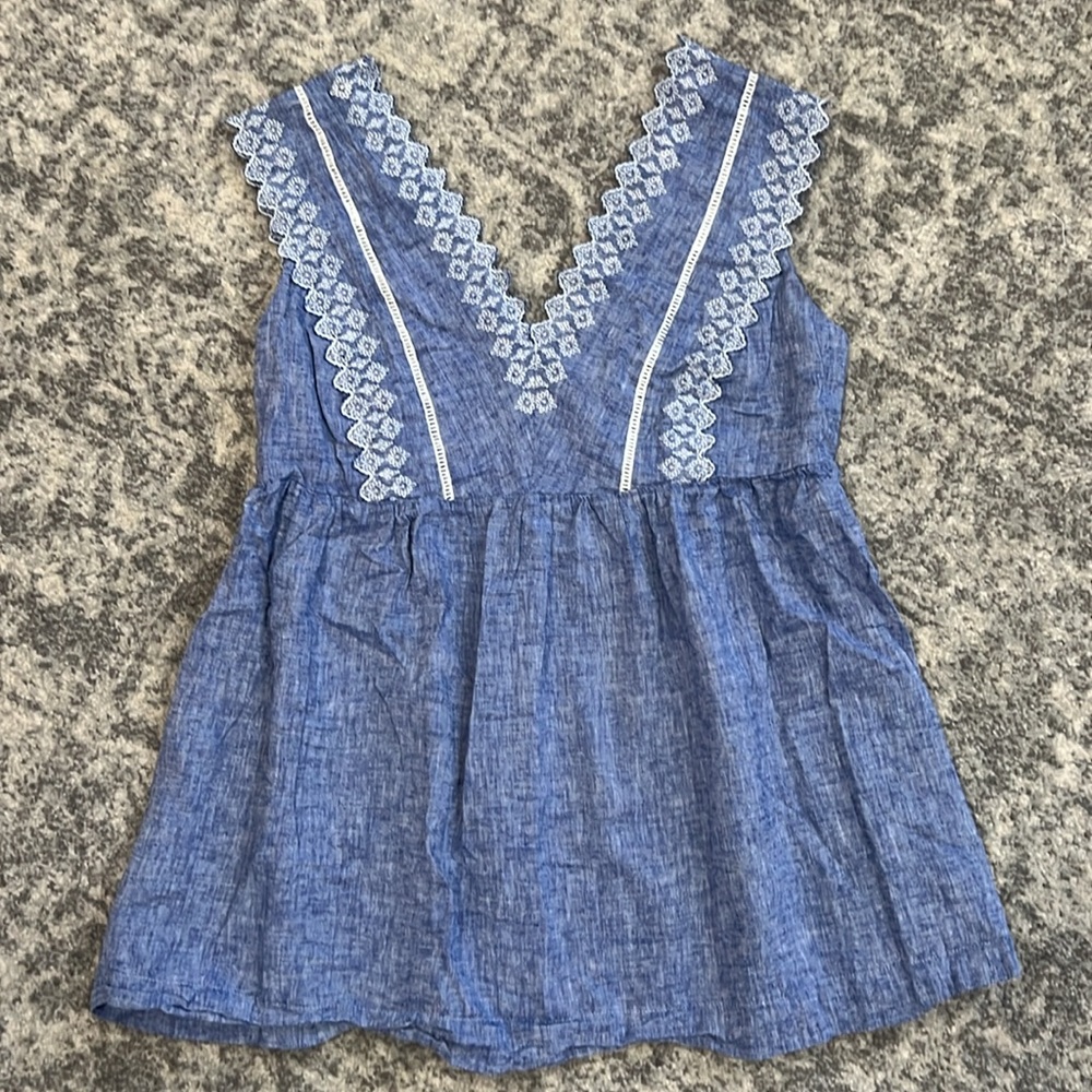 Isabel Maternity by Ingrid and Isabel Chambray Top